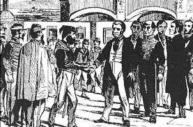 Liborio Romano incontra Garibaldi