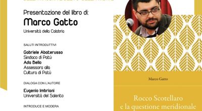 Presentazione del libro ROCCO SCOTELLARO E LA QUESTIONE MERIDIONALE di ...