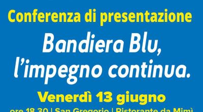 Conferenza di presentazione Bandiera Blu, l'impegno continua