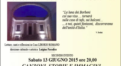 1° Rassegna Culturale La Luna dei Borboni SECONDO EVENTO