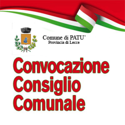 Convocazione del Consiglio Comunale e ordine del giorno.