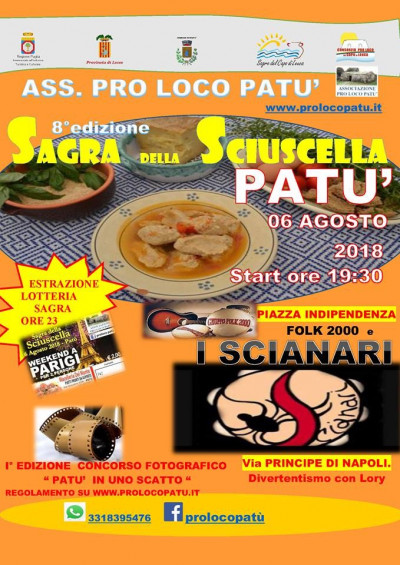 8° EDIZIONE DELLA SAGRA DELLA SCIUSCELLA