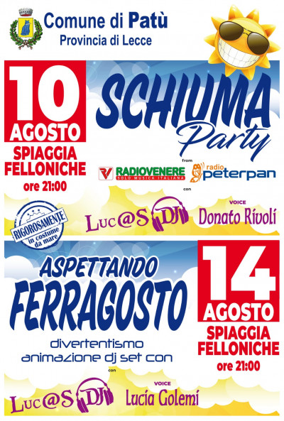 SCHIUMA PARTY