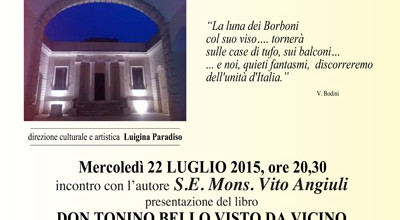 1° Rassegna Culturale La Luna dei Borboni TERZO EVENTO 