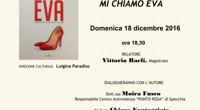 Presentazione del libro Mi chiamo Eva di Paolo Maci 