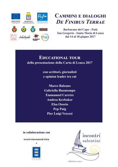 EDUCATIONAL TOUR CAMMINI E DIALOGHI DE FINIBUS TERRAE”