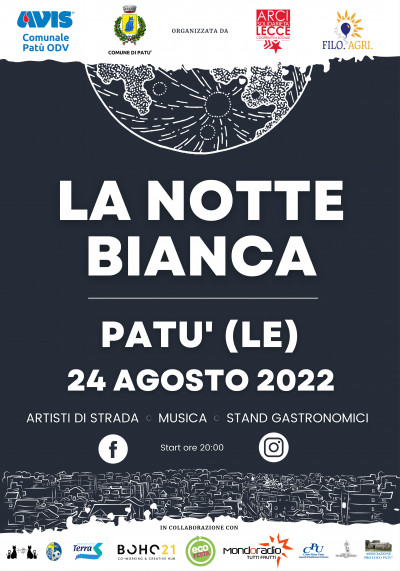 LA NOTTE BIANCA  - Artisti di strada, musica, stand gastronomici