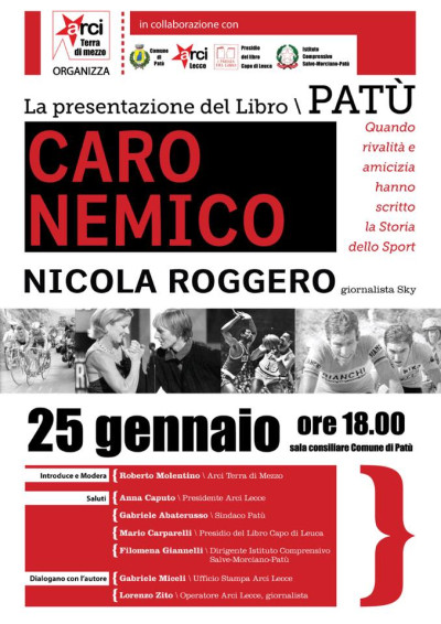 Presentazione del libro CARO NEMICO di Nicola Roggero
