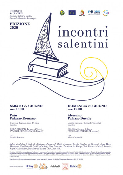 INCONTRI SALENTINI sabato 27 giugno ore 19:00