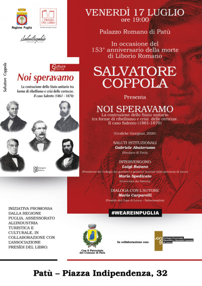 Presentazione del libro NOI SPERAVAMO di Salvatore Coppola