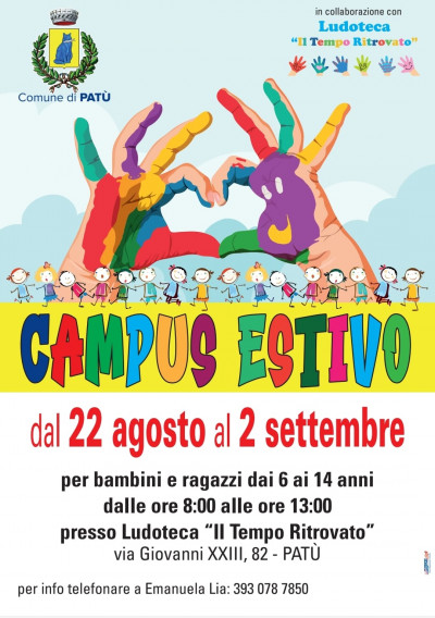 CAMPUS ESTIVO “Tempo d'estate”