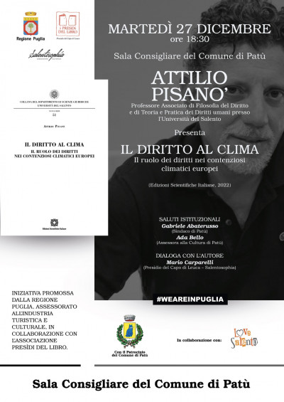 Presentazione del libro “Il diritto al clima. Il ruolo dei diritti nei ...