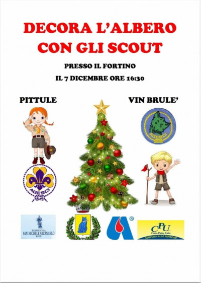 DECORA L'ALBERO CON GLI SCOUT