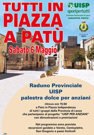 TUTTI IN PIAZZA A PATU' - Raduno provinciale UISP palestra dolce per anziani