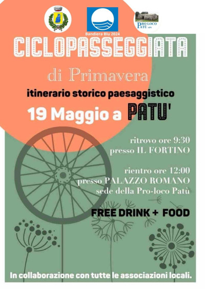CICLOPASSEGGIATA di Primavera, itinerario storico paesaggistico