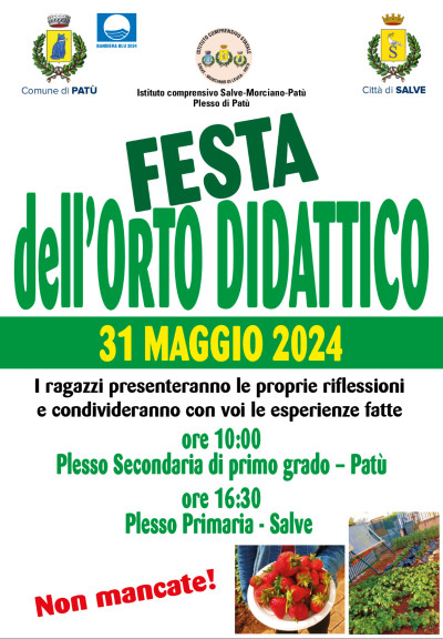 FESTA dell'ORTO DIDATTICO