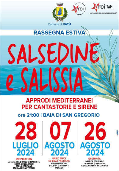 RASSEGNA ESTIVA SALSEDINE E SALISSIA - APPRODI MEDITERRANEI PER CANTASTORIE E...
