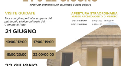X EDIZIONE DELL'INFIORATA. NOTTE DELLA CULTURA 21 E 22 GIUGNO