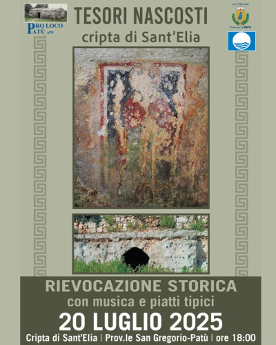 TESORI NASCOSTI Cripta di Sant'Elia