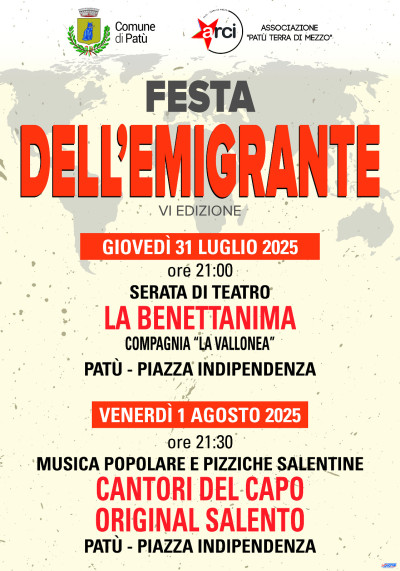 FESTA DELL'EMIGRANTE - VI EDIZIONE