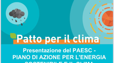 Patto per il clima. Presentazione del PAESC - PIANO DI AZIONE PER L'ENERGIA S...