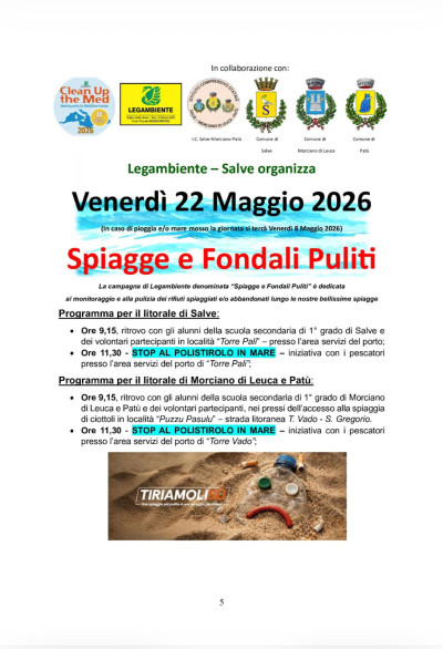 Spiagge e Fondali Puliti