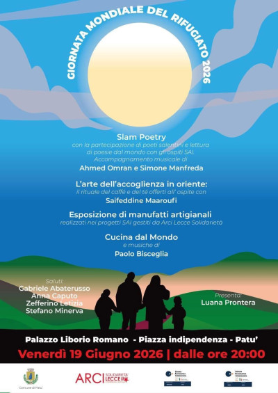GIORNATA MONDIALE DEL RIFUGIATO 2026