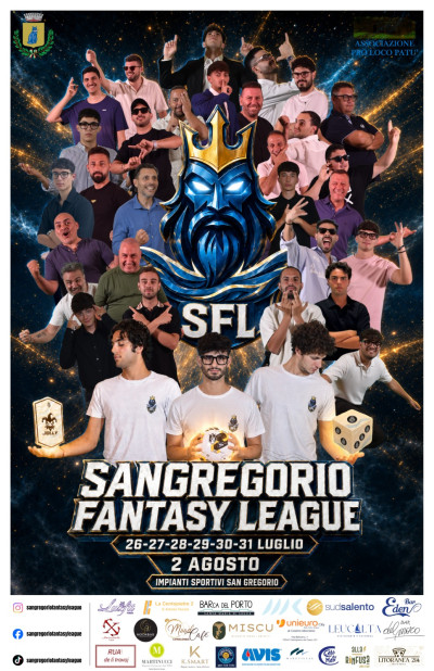 SAN GREGORIO FANTASY LEAGUE