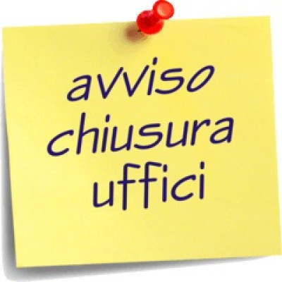 AVVISO  - ORARIO APERTURA UFFICI COMUNALI