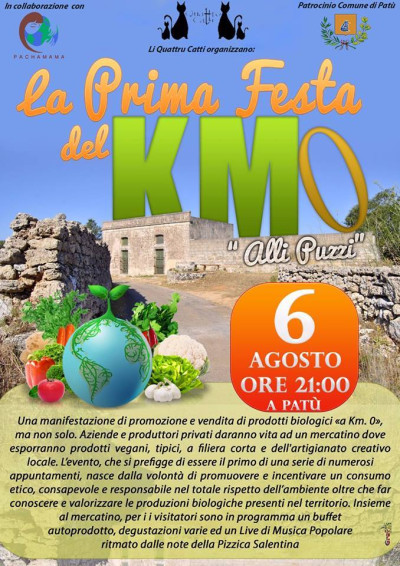 PRIMA FESTA DEL KM. 0 - 6 AGOSTO ORE 21:00
