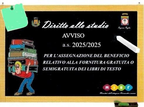 AVVISO PER L’ASSEGNAZIONE DEL BENEFICIO RELATIVO ALLA FORNITURA GRATUIT...