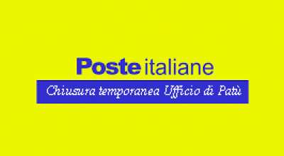 Chiusura temporanea Ufficio Postale di Patù